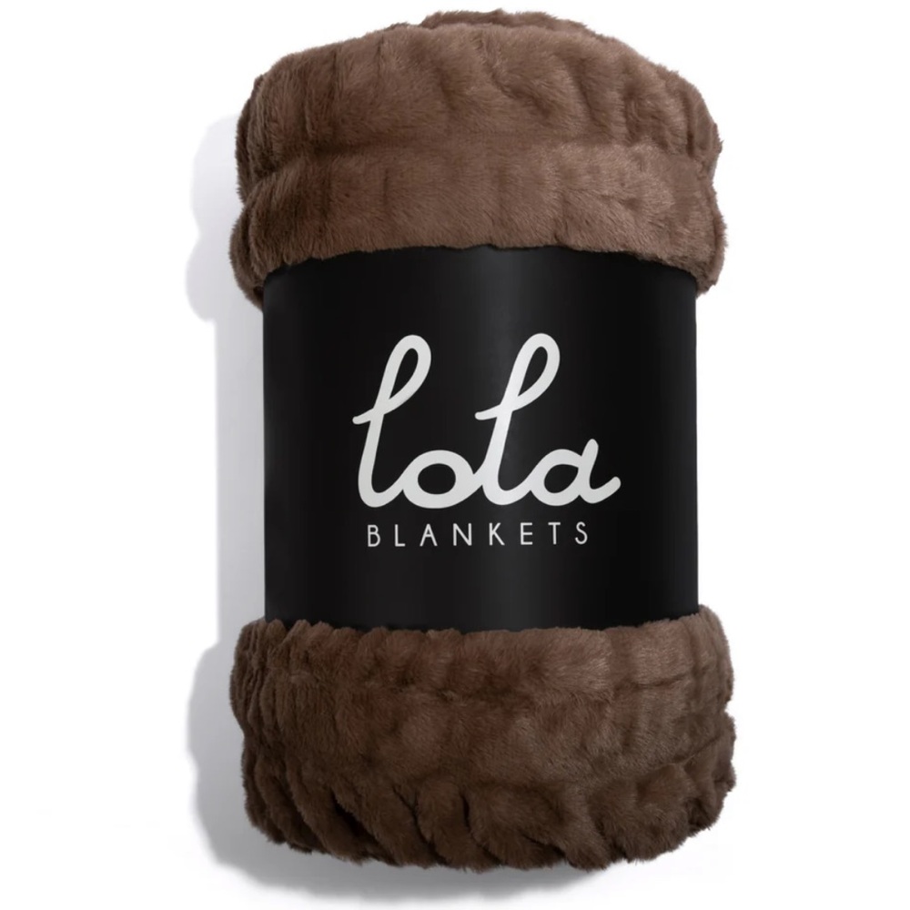 NWT Lola Blankets Driftwood Large